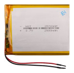 АКБ универсальная 3766125p 3800mAh (3.7*66*125)