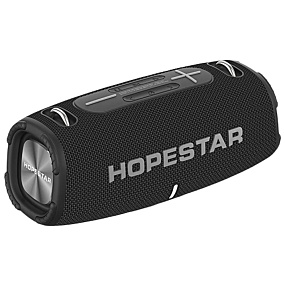 Колонка Hopestar H50 (Bluetooth/MicroSD/USB/FM/AUX) 20W черная(УЦЕНКА)тех.пак.,царапины