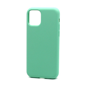 Кейс iPhone 11 Silicone Case без логотипа мятный