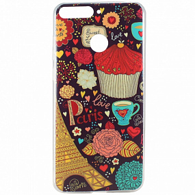 Задняя накладка Honor 10 силикон SC133 (009)