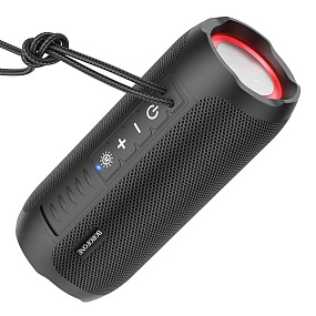 Колонка Borofone BR21 (Bluetooth/MicroSD/USB/FM/AUX) 10W черная