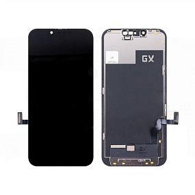 Дисплей для телефона iPhone 13 в сборе с тачскрином Черный - GX