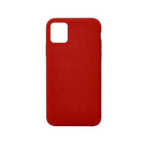 Кейс iPhone 14 Pro Silicone Case без логотипа бордовый