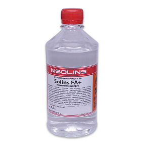 Концентрат для ультразвуковых ванн Solins FA SUPER+ (500 ml)