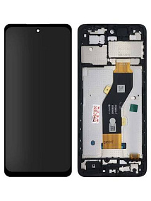 Дисплей для телефона Tecno Spark Go 2024 (BG6) в сборе Черный Оригинал (KRYON) (МТ)