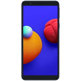 Samsung A013 Galaxy A01 1/16GB Core Blue (УЦЕНКА) Потёртости, царапины