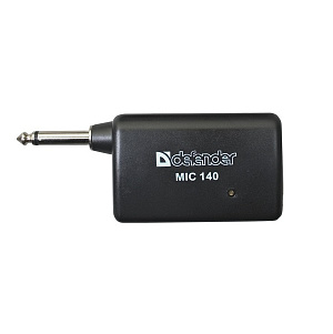 Микрофон Defender MIC-140 беспроводной для караоке до 15м металл