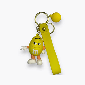 Брелок M&M желтый