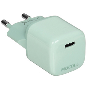 СЗУ-Type-C Mocoll 1 выход 20W PD3.0 зеленый