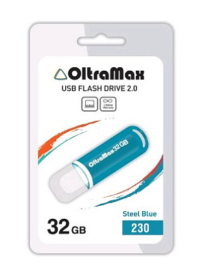 32Gb OltraMax 230 голубая 2.0