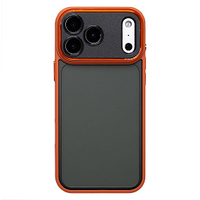 Кейс iPhone 17 Pro Max/18 Pro Max силикон PC090 оранжевый