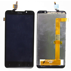Дисплей для телефона HTC Desire 516 Dual в сборе с тачскрином Черный
