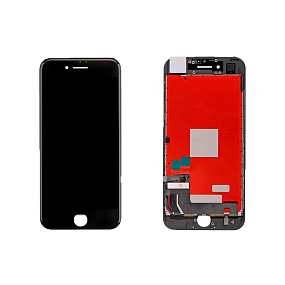 Дисплей для телефона iPhone 7 в сборе Черный - AA