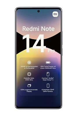 Смартфон Xiaomi Redmi Note 14 Pro 12/256Gb фиолетовый
