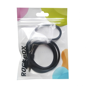 Кабель 3.5mm Jack (папа) - 3.5mm Jack (папа) RockBox RC-MM3 1м черный