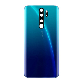корпус для телефона Xiaomi Redmi Note 8 Pro Задняя крышка Синяя - Премиум