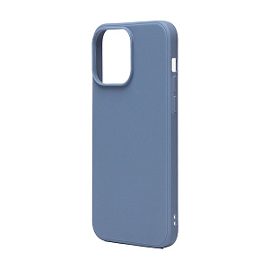 Кейс iPhone 14 Pro Max Silicone Case без логотипа серый