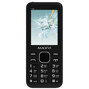 Maxvi C25 Black (УЦЕНКА) Царапины, потёртости