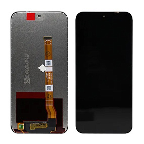 Дисплей для телефона Realme C85 4G (RMX5566) в сборе Черный - Оригинал (KRYON) (МТ)