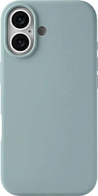 Кейс iPhone 17 Silicone Case без логотипа морская волна