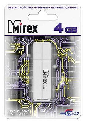 4Gb Mirex Line белая 2.0